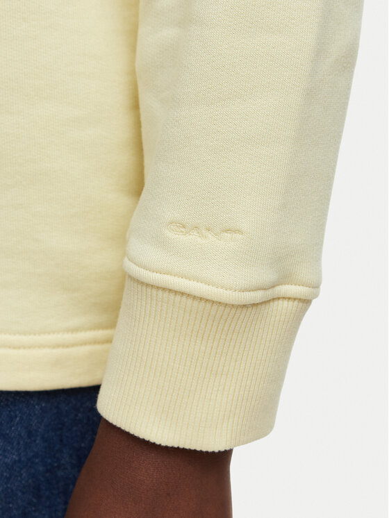Gant Gant Džemperis 4201436 Geltona Regular Fit