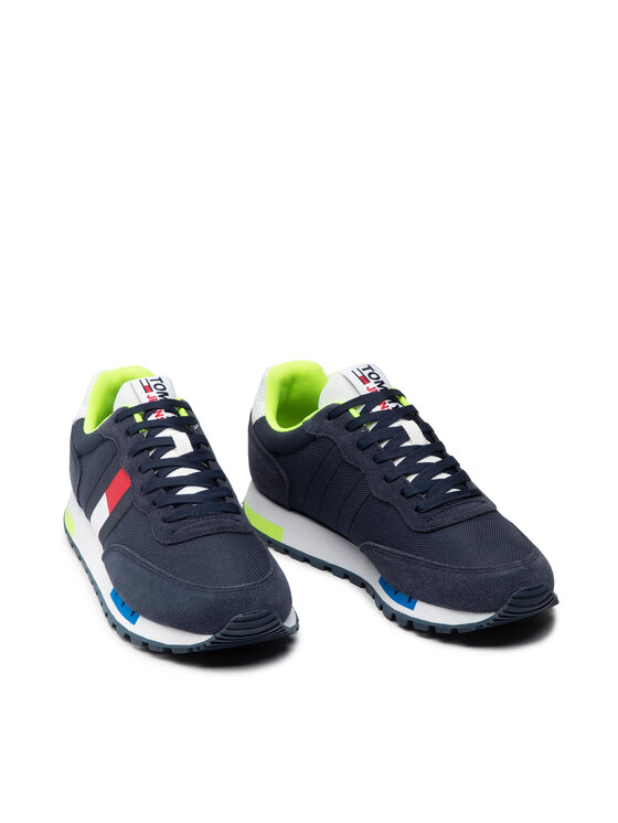 Tommy Jeans Laisvalaikio batai Retro Tjm Mix Pop Runner EM0EM00725 Tamsiai  mėlyna • Modivo.lt