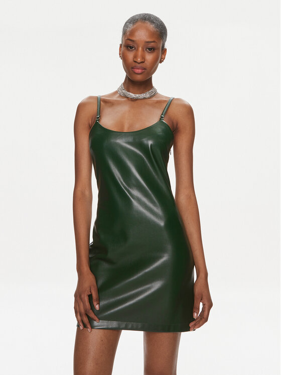 Patrizia Pepe Patrizia Pepe Ежедневна рокля 8A1248/E005-G570 Зелен Slim Fit