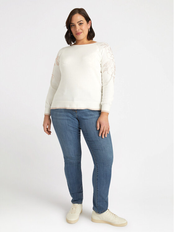 Fiorella Rubino Fiorella Rubino Maglione M075L007913N011 Bianco Regular Fit
