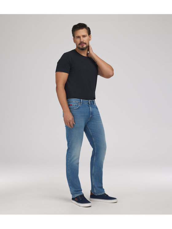 Lee Cooper Lee Cooper Jeansy JEANS M MARCUS 3262 BRUSHED Niebieski Regular Fit