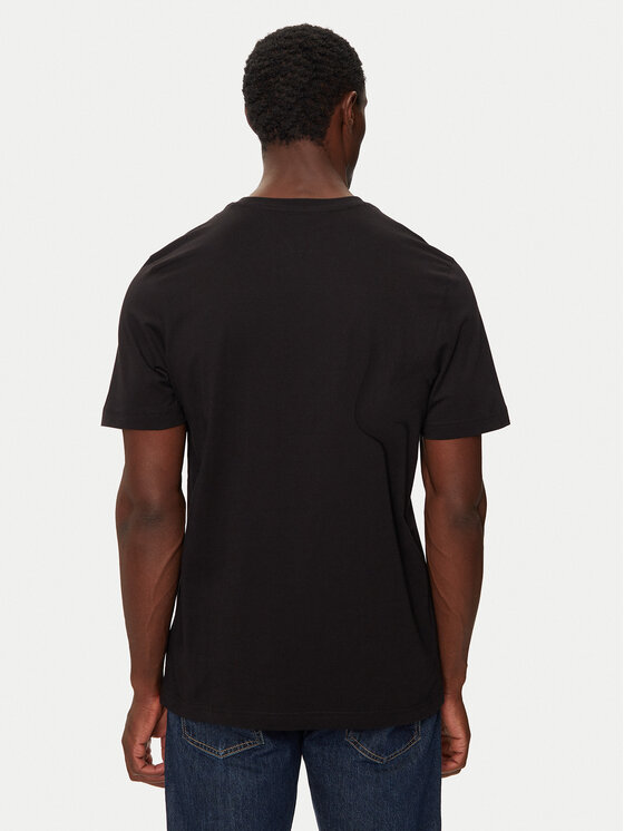 Tommy Hilfiger Tommy Hilfiger T-särk MW0MW36499 Must Regular Fit