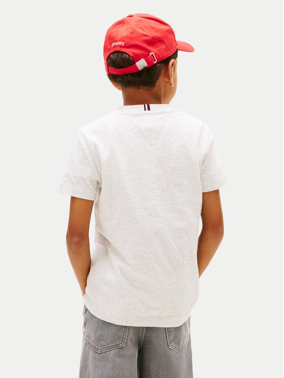 Tommy Hilfiger Tommy Hilfiger T-särk Basketball Graphic KB0KB10277 D Helehall Regular Fit