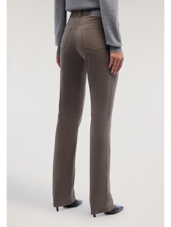 Trussardi Trussardi Pantaloni di tessuto P7019100290N040 Verde Slim Fit