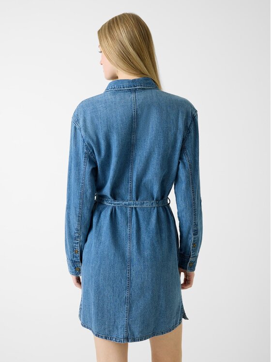 Guess Jeans Guess Jeans Vsakodnevna obleka 180487 Modra Classic Fit