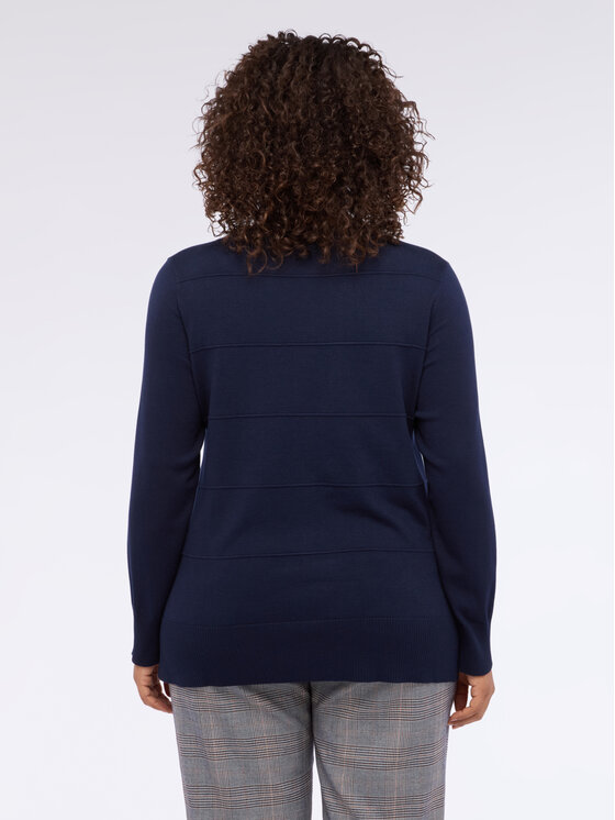Fiorella Rubino Fiorella Rubino Maglione M017L008265N034 Blu A-Line Fit