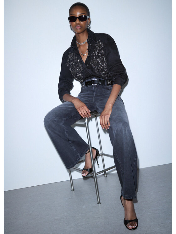 Liu Jo Liu Jo Jeansy UF6186D037087526 Czarny Regular Fit