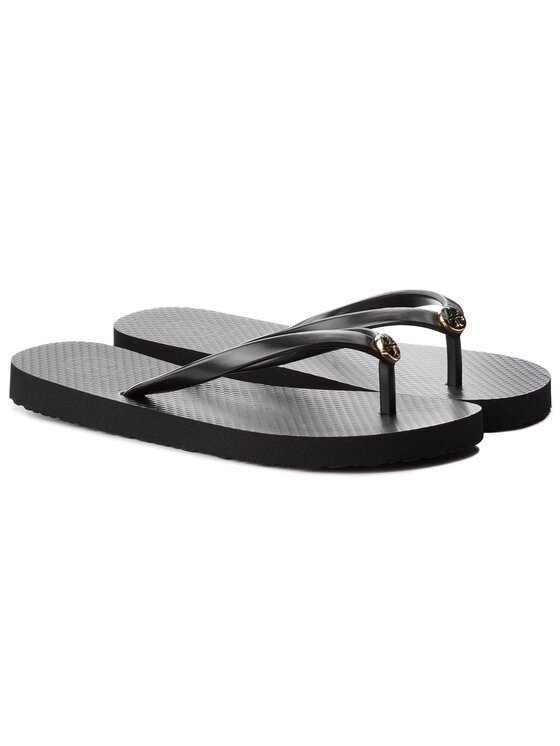 Tory Burch Tory Burch Čības uz pirksta Thin Flip Flop 50008666 Melns