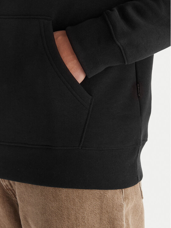 Quiksilver Quiksilver Pulóver Screen Fleece Classic EQYFT05137 Fekete Regular Fit
