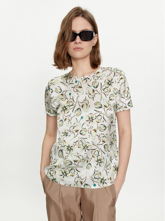 Marella Marella T-shirt Hobby 2413111161 Verde Regular Fit