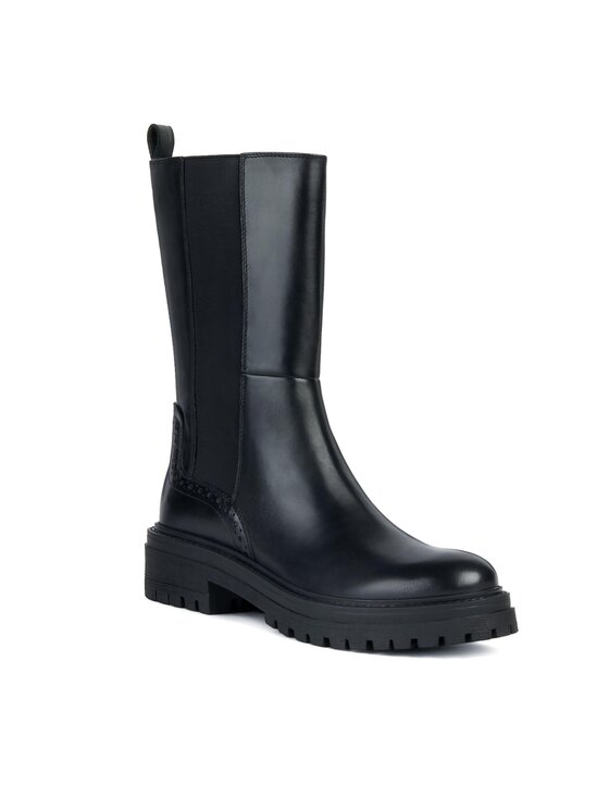 Geox Geox Členková obuv D Iridea D36HRD 00043 C9999 Čierna