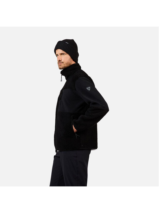 Rossignol Rossignol Polar Alltrack Fz Sherpa Jkt Czarny Regular Fit