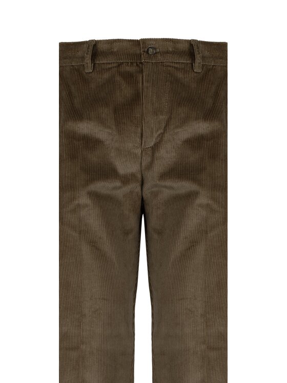 ACANFORA ACANFORA Pantaloni invernali UNACQUARA-FAN Marrone Regular Fit