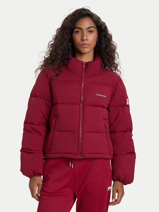 Guess Jeans Guess Jeans Giubbotto invernale W4BL20 WGII2 Rosso Regular Fit