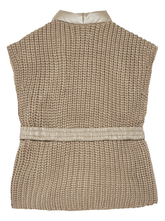 Abel & Lula Abel & Lula Weste 5839 Beige Regular Fit