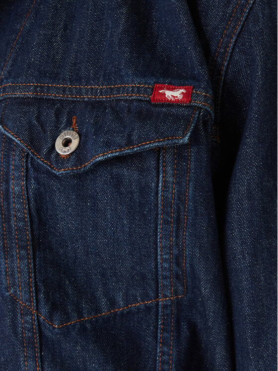 Mustang Mustang Giacca di jeans Dallas 1016830 Blu Regular Fit