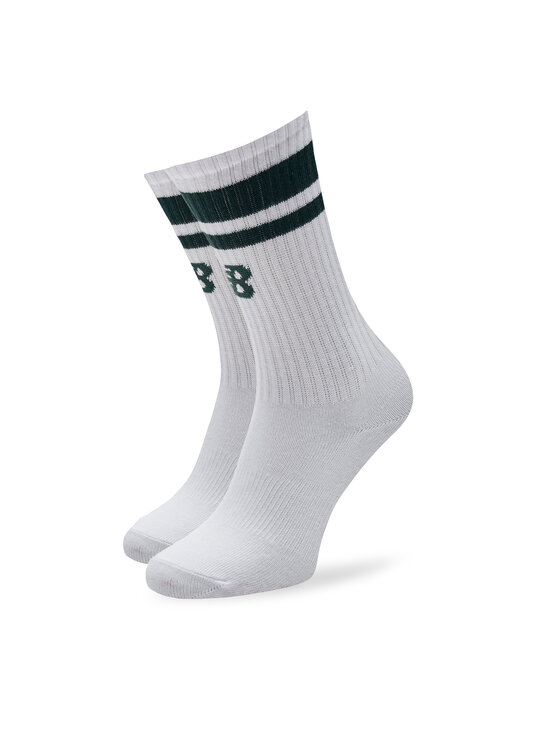 New Balance New Balance Σετ ψηλές κάλτσες ανδρικές 3 τεμαχίων LAS32163AS5 Λευκό