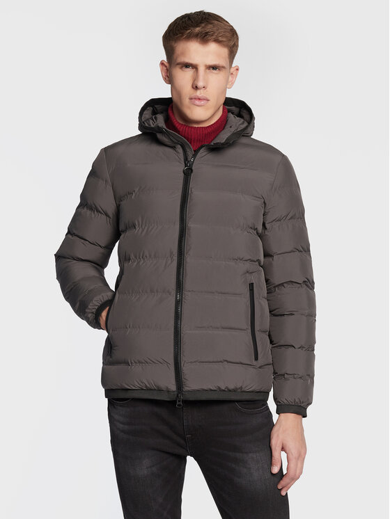 Geox Geox Μπουφάν μεταβατικό Spherica M2629C T2961 F1614 Γκρι Regular Fit