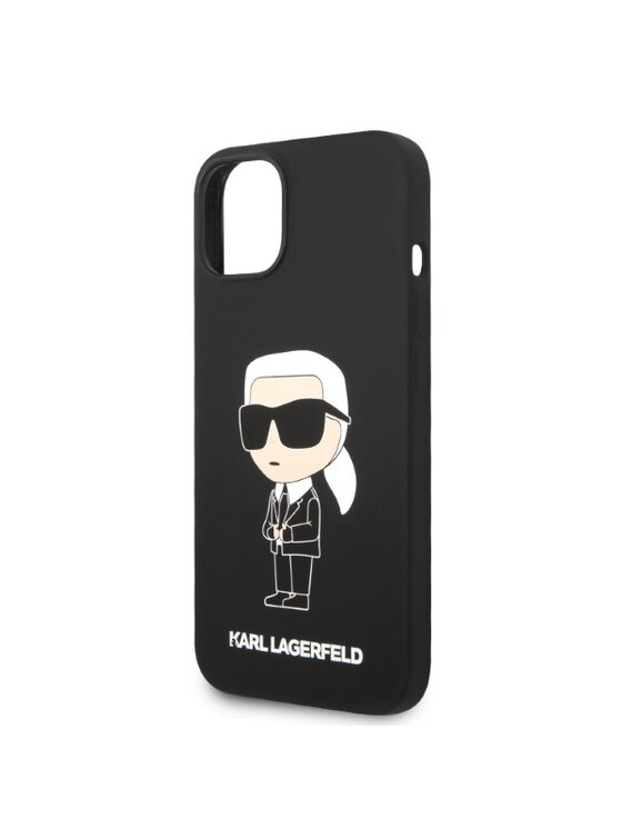 KARL LAGERFELD KARL LAGERFELD Etui na telefon iPhone 14 Plus Czarny