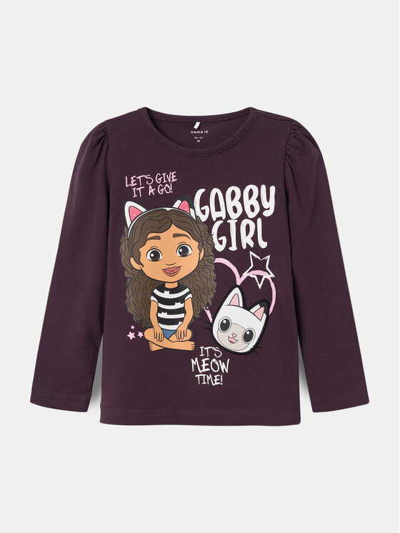 NAME IT Bluză GABBY 13231866 Violet Regular Fit
