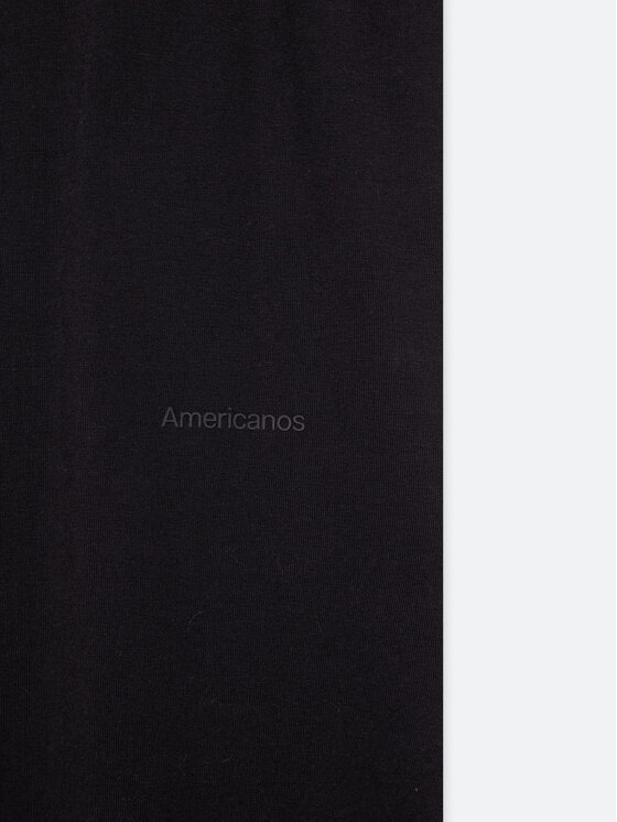 Americanos Americanos Každodenní šaty Caracas Mini Černá Skinny Fit