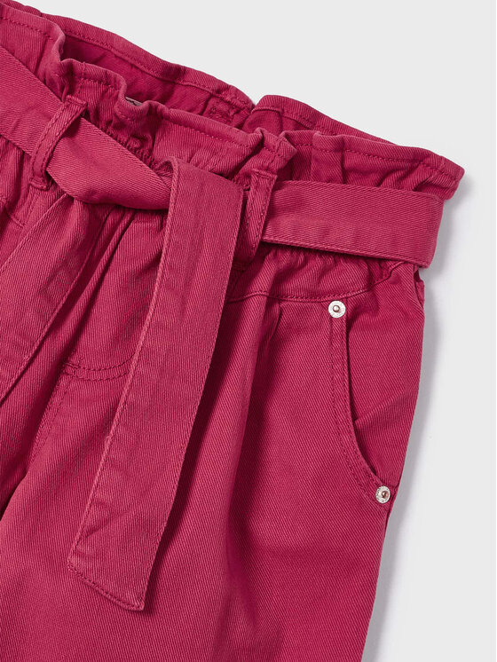 Mayoral Mayoral Pantaloni di tessuto 3502 Bordeaux