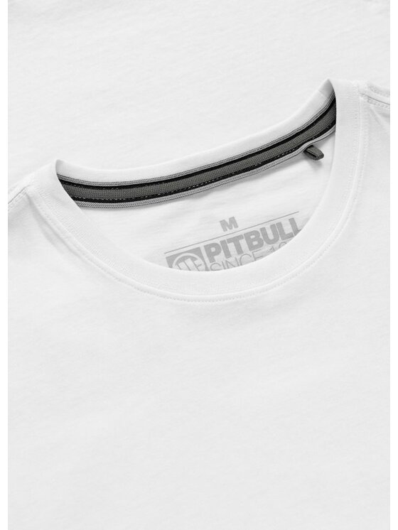 PITBULL PITBULL T-Shirt TROUBLEMAKER Biały Regular Fit