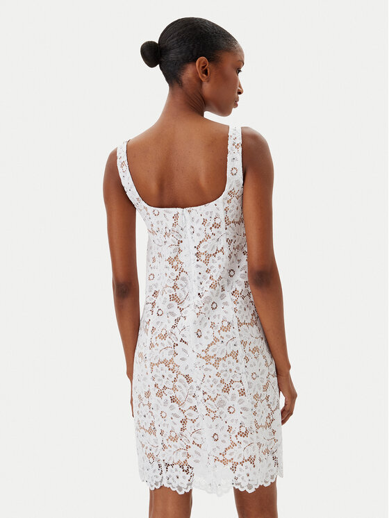 MICHAEL Michael Kors MICHAEL Michael Kors Cocktail obleka MS582XYHHS Bela Slim Fit