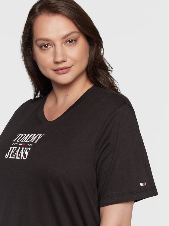 T-shirt Essential DW0DW12996 Nero Regular Fit