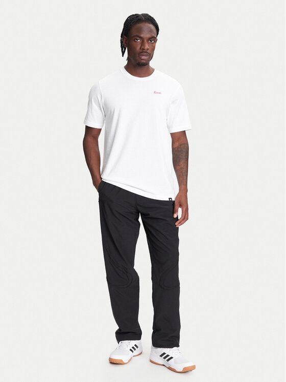 adidas adidas T-krekls Pennant Trim Graphic JL9226 Balts Regular Fit