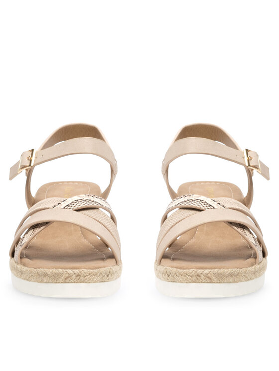 Clara Barson Clara Barson Espadryle WYL0510-04 Beżowy