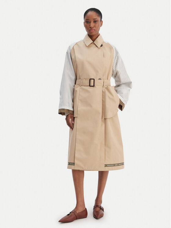 Weekend Max Mara Weekend Max Mara Trenčas Canasta 2615021021 Smėlio Relaxed Fit