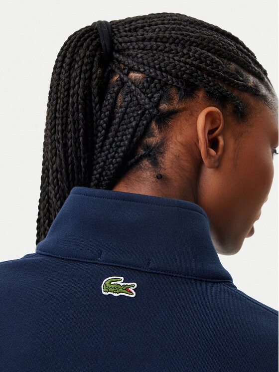 Lacoste Lacoste Mikina Unisex SH2735 Tmavomodrá Regular Fit