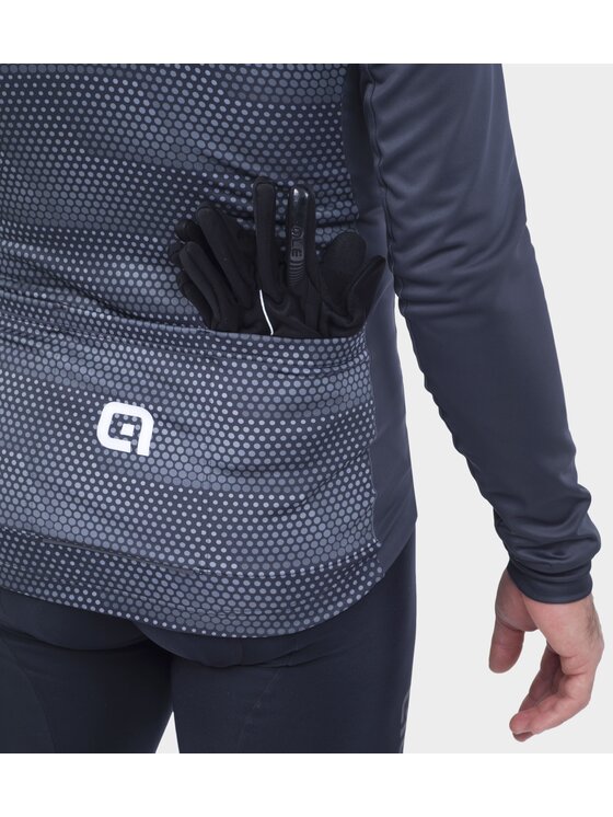 Alé Cycling Alé Cycling Kurtka outdoor Solid Sharp Czarny Regular Fit