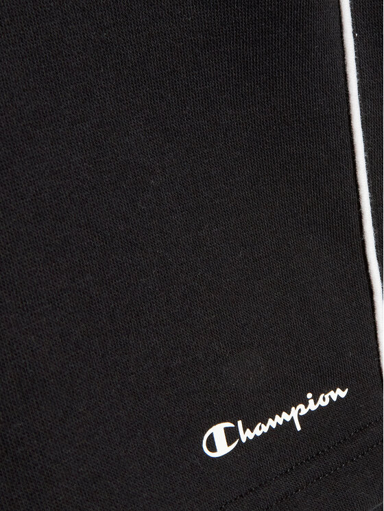 Champion Champion Αθλητικό σορτς Script Logo 306147 Μαύρο Regular Fit