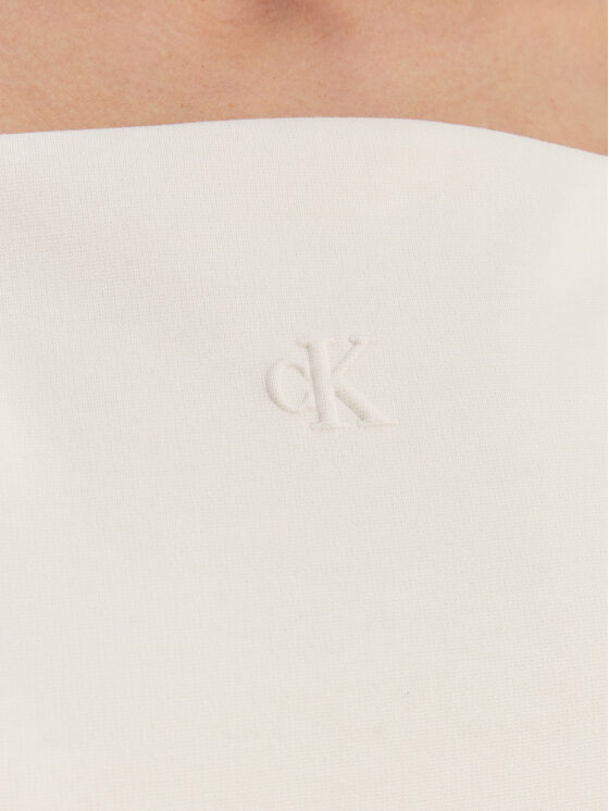 Calvin Klein Jeans Calvin Klein Jeans Top Ponte LV044F206G Beige Slim Fit