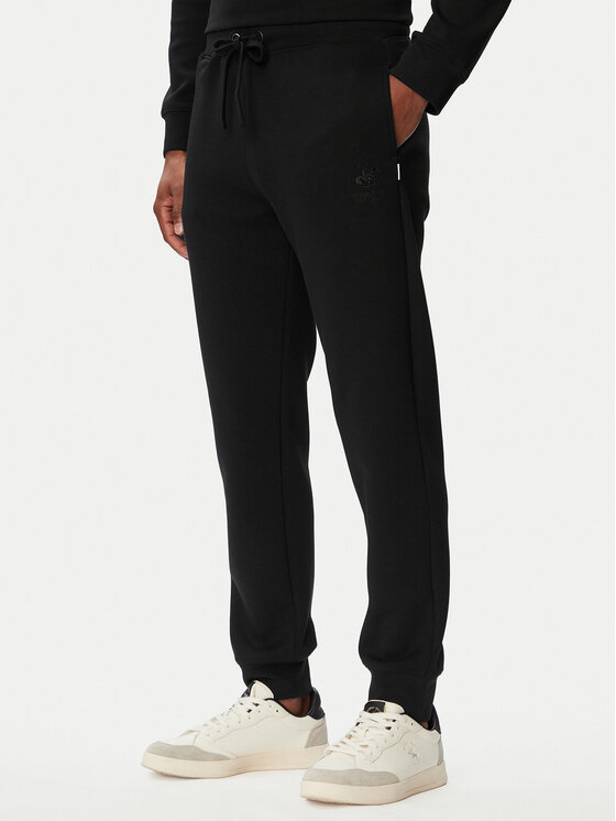 Beverly Hills Polo Club Beverly Hills Polo Club Dressipüksid M6340B Must Regular Fit