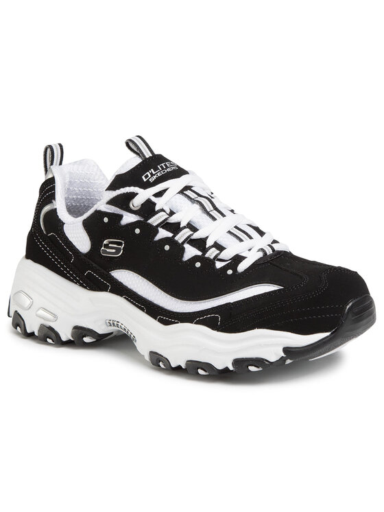 Skechers Snīkeri D'lites 52675/BKW Melns