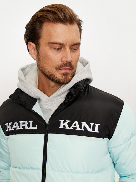 Karl Kani Karl Kani Zimné bundy Retro Essential 60760011 Modrá Regular Fit