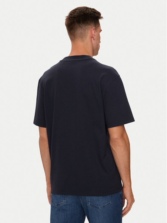 HUGO Hugo Majica Dapolino 50488330 Mornarsko modra Relaxed Fit