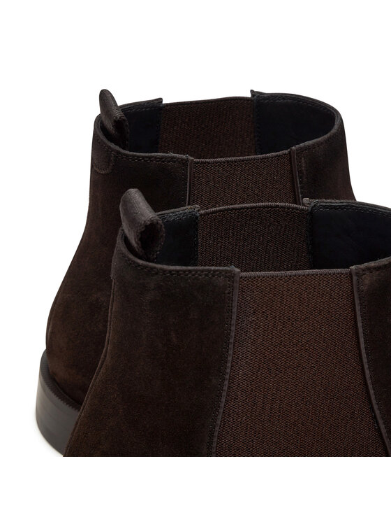 BOSS BOSS Klassische Stiefeletten Derrek_Cheb_SDPI 50516470 Braun