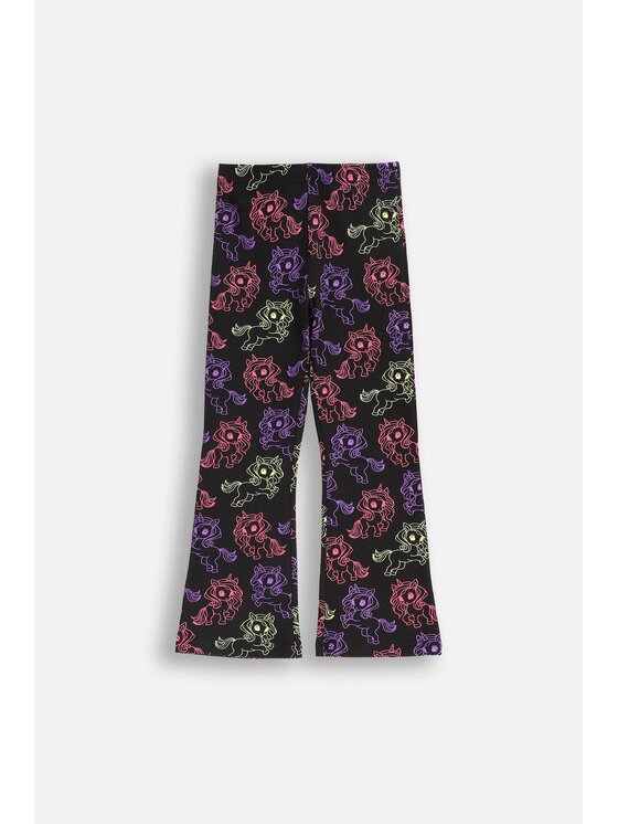 Legginsy, rozmiar 98, Czarne, ZC5122102RGK-021