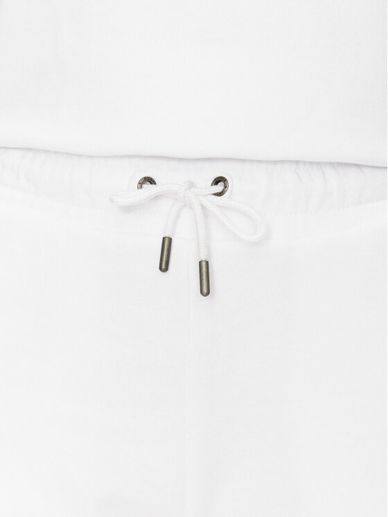 Guess Jeans Guess Jeans Pantaloni scurți sport W5GD0O K68I4 Alb Relaxed Fit