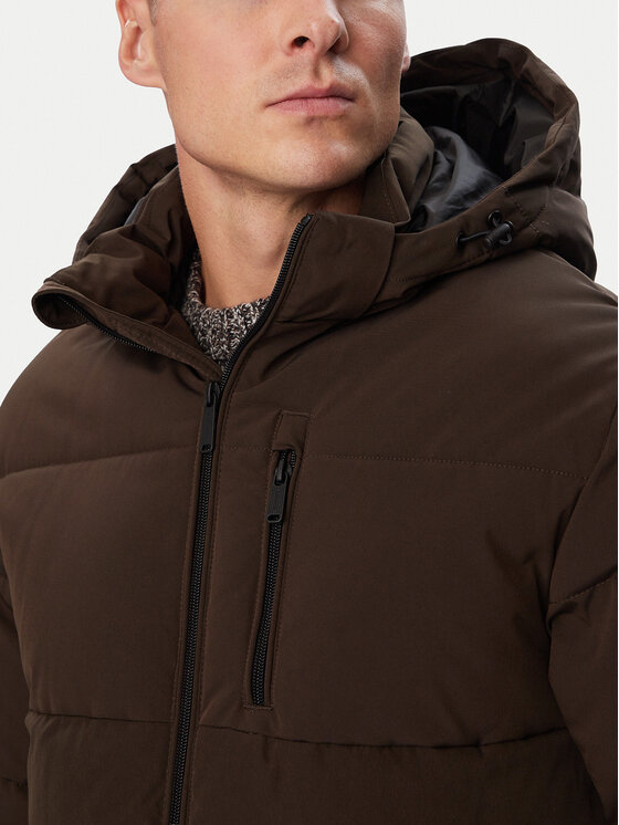 Jack & Jones Jack & Jones Зимова куртка Becks 12298858 Коричневий Regular Fit