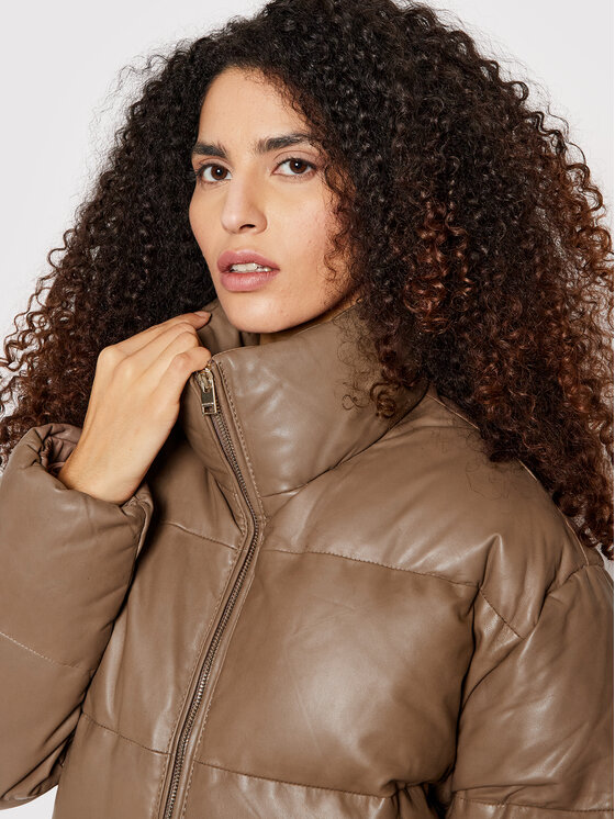 LaMarque LaMarque Vatovaná bunda Iris Hnědá Regular Fit