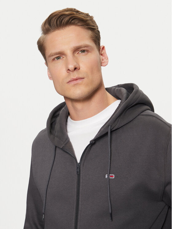 Tommy Jeans Tommy Jeans Mikina DM0DM20743 Šedá Regular Fit