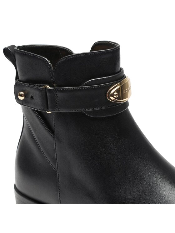 MICHAEL Michael Kors MICHAEL Michael Kors Botki Darcy Flat Bottie 40F3DCFE5L Czarny