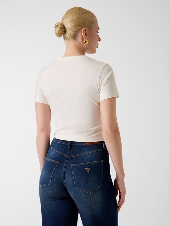 Guess Guess T-Shirt 183424 Béžová Classic Fit