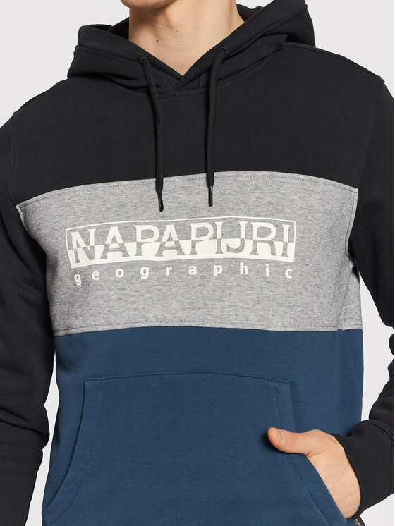 Napapijri Napapijri Μπλούζα Bogy NP0A4FQO Σκούρο μπλε Regular Fit