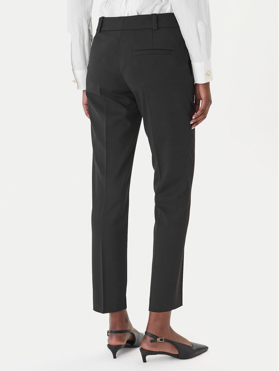 HUGO HUGO Chino kalhoty Hetana 50516132 Černá Slim Fit